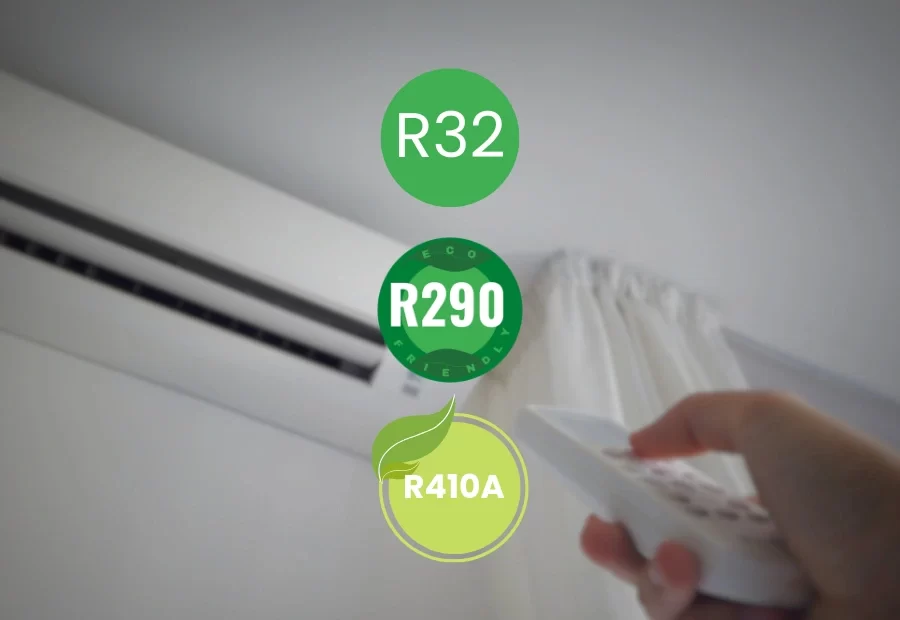 Czynniki chłodnicze w klimatyzatorach - r32-r290-r410a