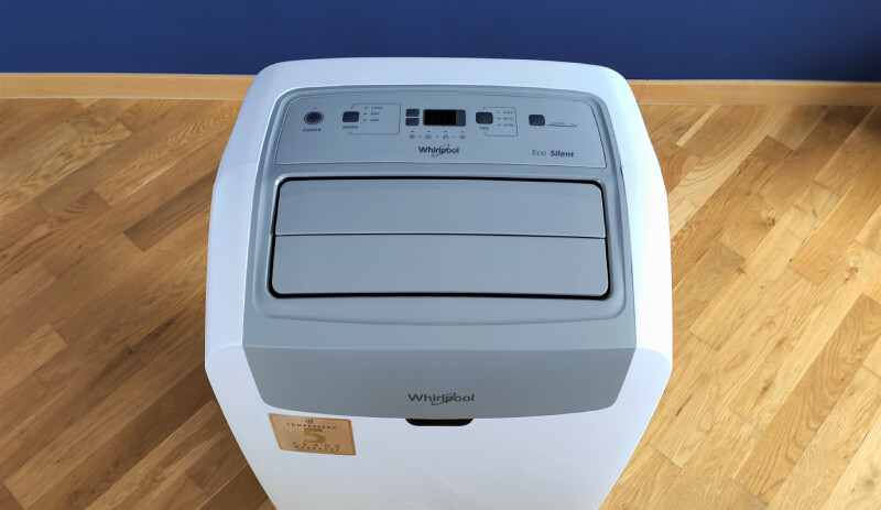 Klimatyzator pokojowy Whirlpool PACW29COL panel sterowania