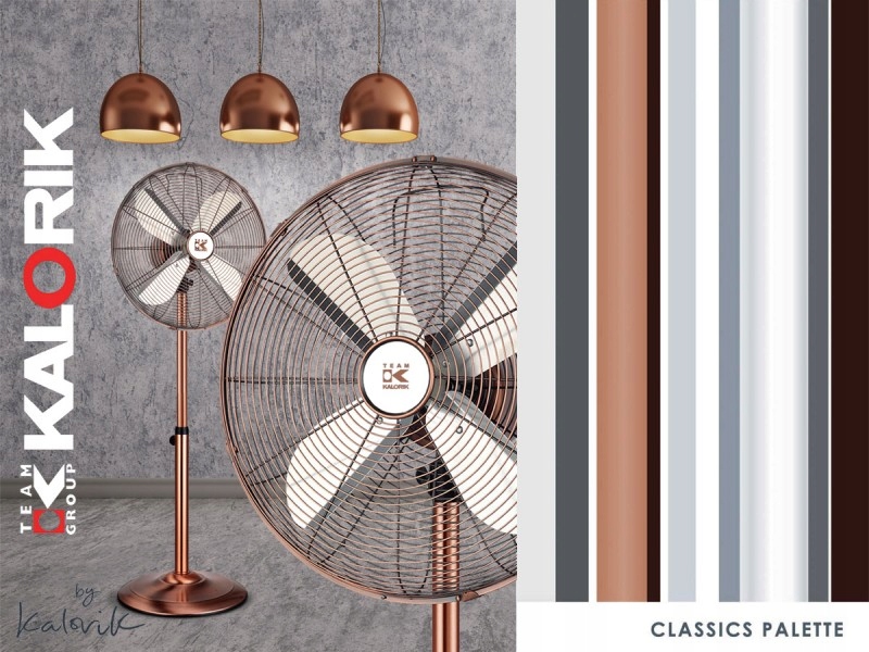 Kalorik VT1029CO Retro Style - Wentylator stojący