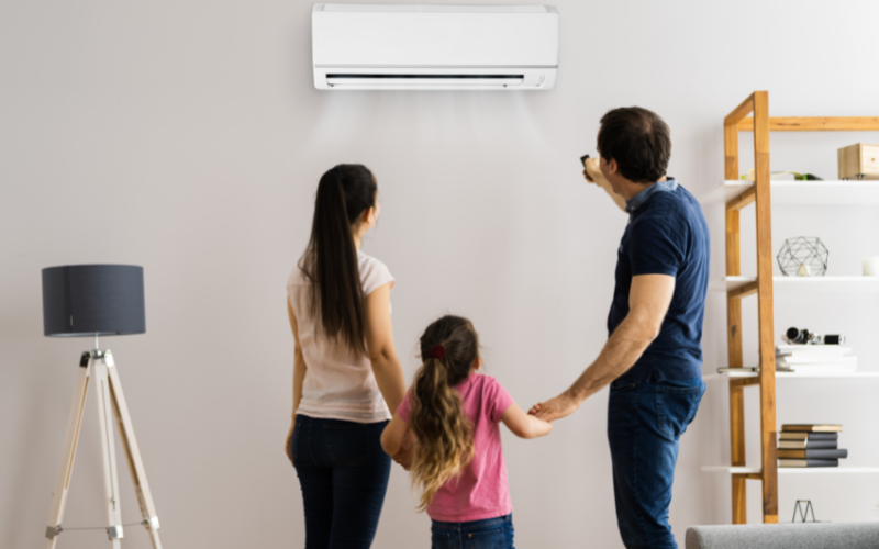 Klimatyzator split w domu