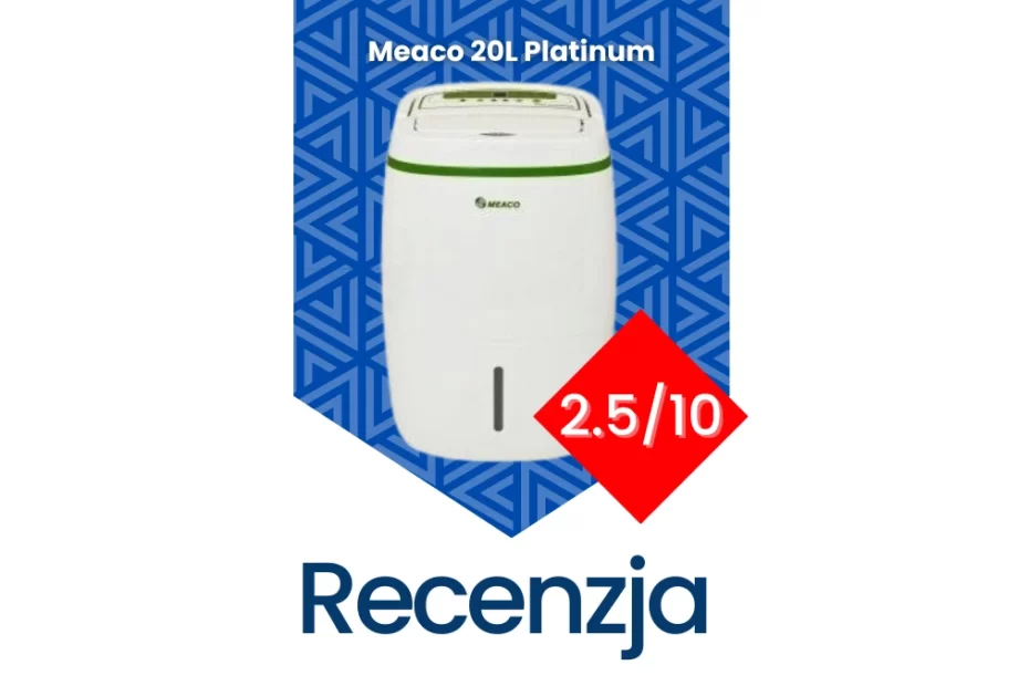 Osuszacz powietrza Meaco 20L Platinum