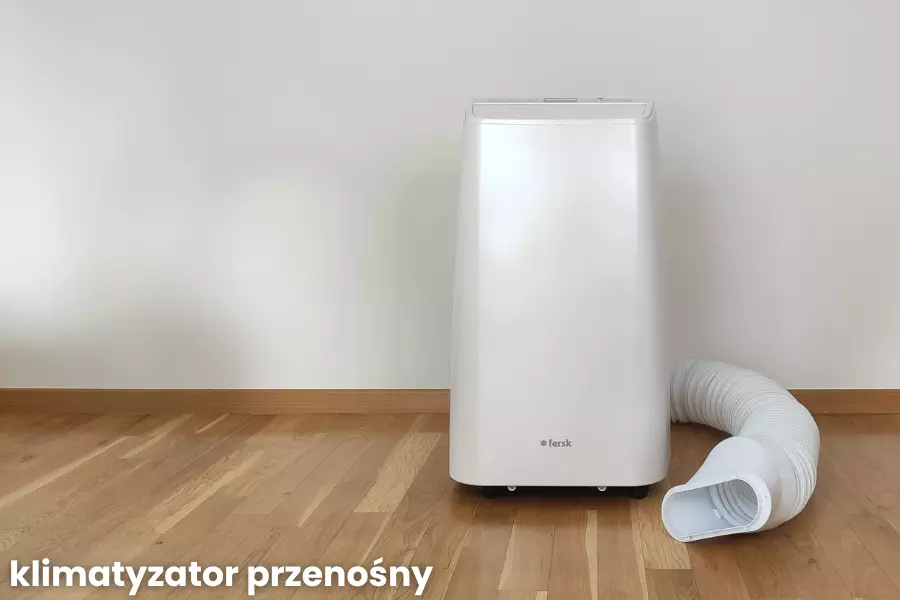 Klimatyzator przenośny z rurą