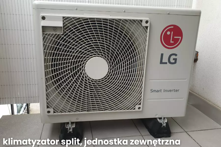 Jednostka zewnętrzna klimatyzatora split