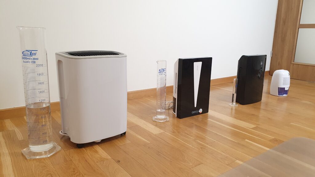 Test osuszacza z ogniwem Peltiera