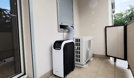 Klimatyzator przenośny na zewnątrz