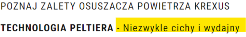 Opis produktu - niezwykle cichy i wydajny