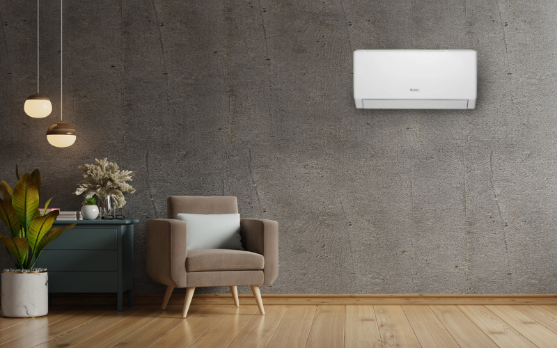 Klimatyzator ścienny Gree Pular po montażu