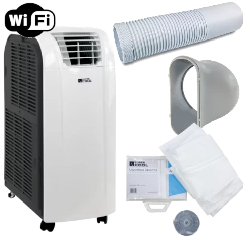 Zawartość zestawu klimatyzatora Fral Supercool FSC 14.2