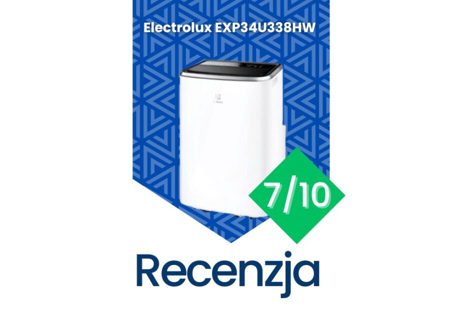 Recenzja klimatyzator przenośny Electrolux EXP34U338HW