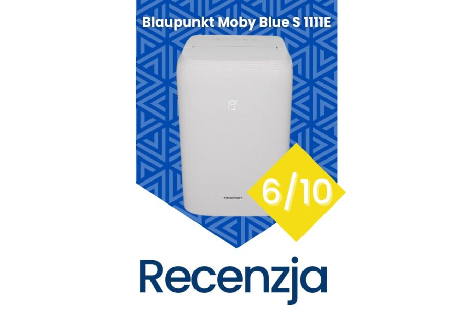 Recenzja klimatyzator przenośny Blaupunkt Moby Blue S 1111E