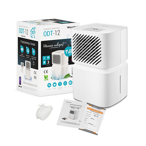 Osuszacz Warmtec ODT-12 w zestawie